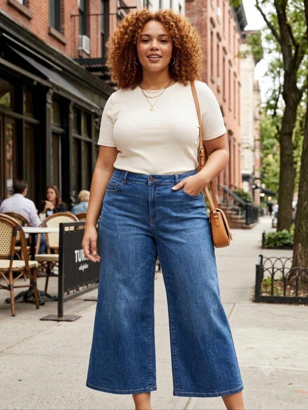 Torrid Bombshell Wide Leg Ankle Crop Womens Size 28 Jeans Feel The Fit Soft